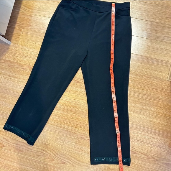 Vintage High Waist Pants with Sparkly Trim Pants - Picture 5 of 6